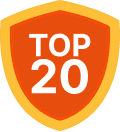 Top 20 Badge